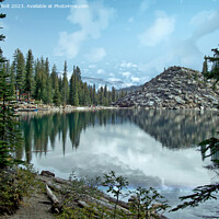 Buy canvas prints of Moraine Lake Alberta by Lynn Bolt