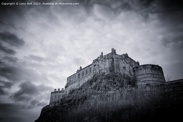 Edinburgh Castle Picture Board by Lynn Bolt