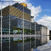 Buy canvas prints of Birmingham Reflections by Lynn Bolt