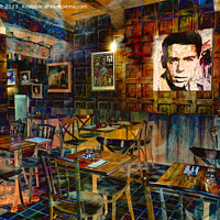 Buy canvas prints of Parisien Bar by Lynn Bolt