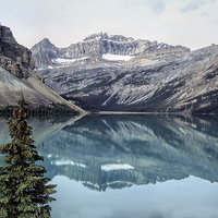 Buy canvas prints of Reflections of the Canadian Rockies by Lynn Bolt