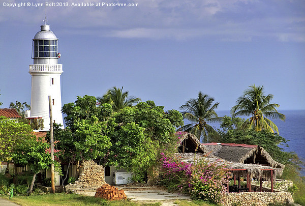 Lighthouse Santiago De Cuba Picture Board by Lynn Bolt