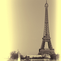 Buy canvas prints of Eiffel Tower Paris by Lynn Bolt