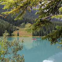 Buy canvas prints of Emerald Lake British Columbia by Lynn Bolt