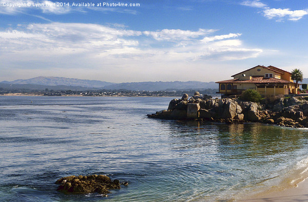 Monterey Bay California Picture Board by Lynn Bolt
