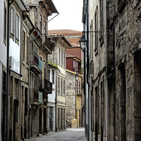 Buy canvas prints of Porto Back Street by Lynn Bolt