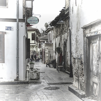 Buy canvas prints of Back Streets of Antalya 2 by Lynn Bolt