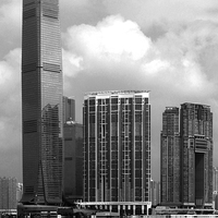 Buy canvas prints of  Hong Kongs Tallest by Lynn Bolt