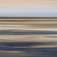 Buy canvas prints of  Abstract Shoreline by Lynn Bolt
