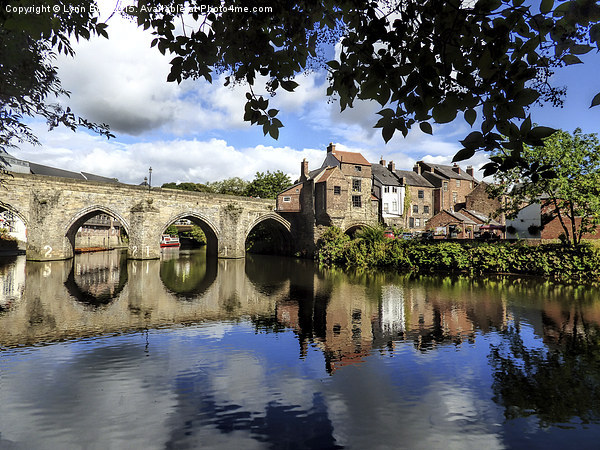 Elvet Bridge, River Wear, Durham, England  Picture Board by Lynn Bolt