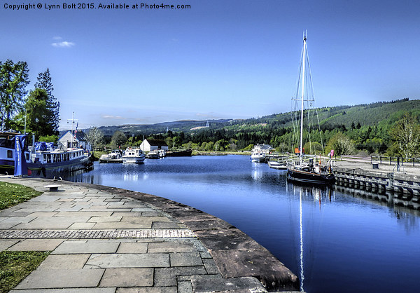  Fort Augustus Scotland Picture Board by Lynn Bolt