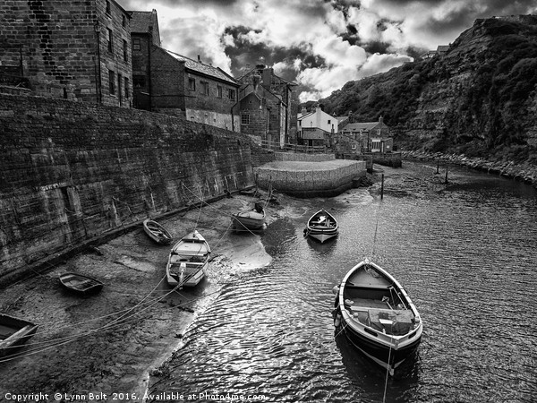 Staithes North Yorkshire Picture Board by Lynn Bolt