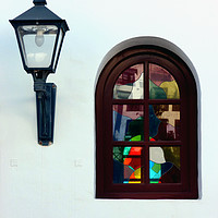 Buy canvas prints of The Window and the Lantern by Lynn Bolt