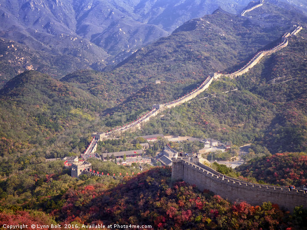 Great Wall of China Picture Board by Lynn Bolt
