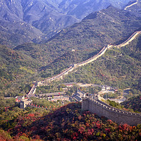 Buy canvas prints of Great Wall of China by Lynn Bolt