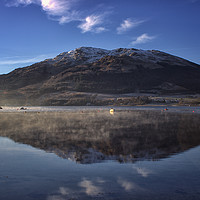 Buy canvas prints of Reflections in the Loch by Lynn Bolt