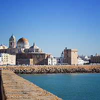 Buy canvas prints of Cadiz Cathedral Andalusia  by Lynn Bolt