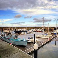Buy canvas prints of Watchet Harbour Somerset by Lynn Bolt