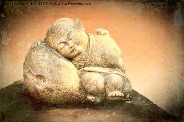 Sleeping Buddha Picture Board by Lynn Bolt