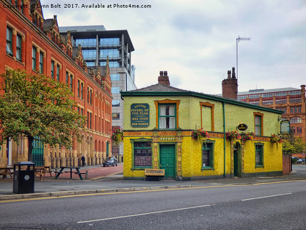 Peveril of the Peak Manchester Picture Board by Lynn Bolt