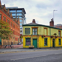 Buy canvas prints of Peveril of the Peak Manchester by Lynn Bolt