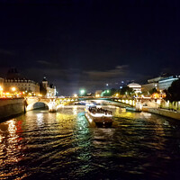 Buy canvas prints of Paris at Night by Lynn Bolt