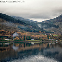 Buy canvas prints of Autumn in the Highlands by Lynn Bolt