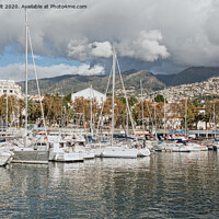 Buy canvas prints of Funchal Marina by Lynn Bolt