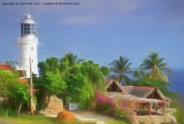 Lighthouse Santiago De Cuba Picture Board by Lynn Bolt