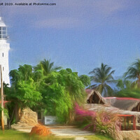 Buy canvas prints of Lighthouse Santiago De Cuba by Lynn Bolt