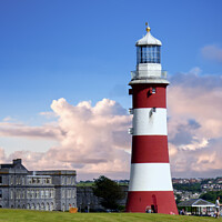 Buy canvas prints of Smeatons Tower Plymouth by Lynn Bolt
