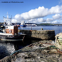 Buy canvas prints of Lerwick Shetland by Lynn Bolt
