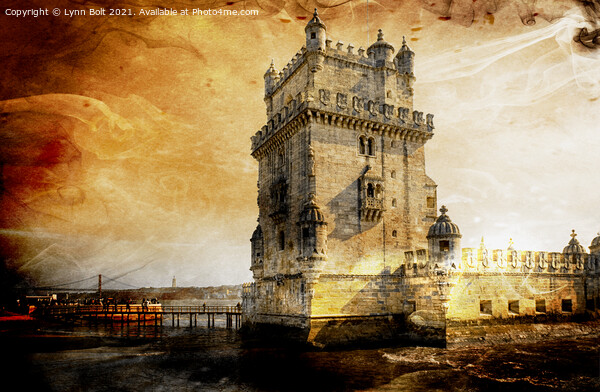 Belem Tower Lisbon Picture Board by Lynn Bolt