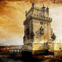 Buy canvas prints of Belem Tower Lisbon by Lynn Bolt