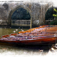 Buy canvas prints of River Wear Durham by Lynn Bolt