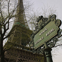 Buy canvas prints of Gustave Eiffel by Steve Brand