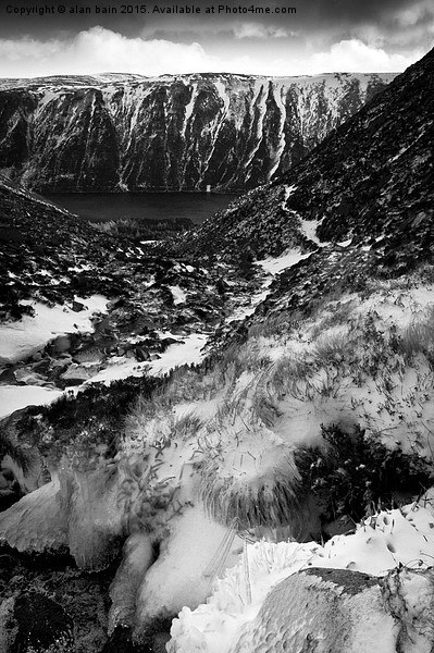 Loch Muick winter  Picture Board by alan bain