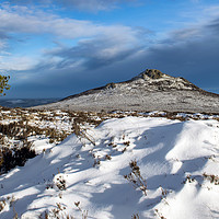 Buy canvas prints of Winter Bennachie, the Mither Tap by alan bain