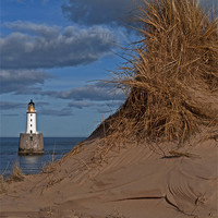 Buy canvas prints of Rattray Head Lighthouse by alan bain