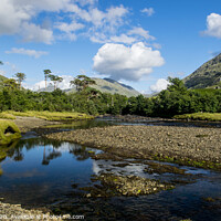 Buy canvas prints of Knoydart, Inverie river by alan bain