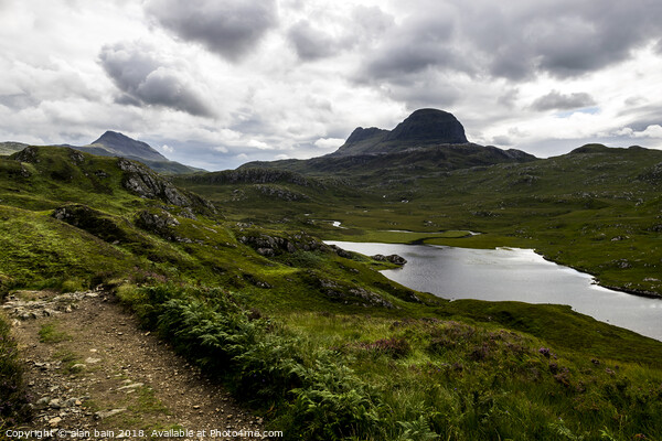 Suilven Picture Board by alan bain