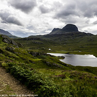 Buy canvas prints of Suilven by alan bain