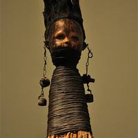 Buy canvas prints of African sculpture by Lucy Goodwin