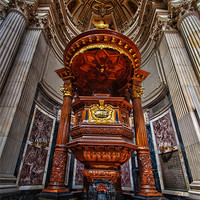 Buy canvas prints of Pulpit by Nathan Wright