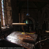 Buy canvas prints of Inside the pulpit by Nathan Wright