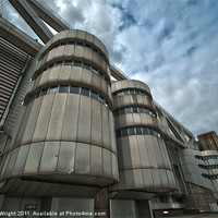 Buy canvas prints of Ulgy Building I know. by Nathan Wright