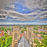 Buy canvas prints of Minster towers by Nathan Wright