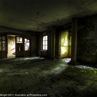 Buy canvas prints of Old hallway by Nathan Wright