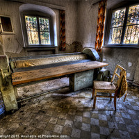 Buy canvas prints of Old wash room by Nathan Wright