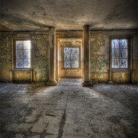 Buy canvas prints of Three windows by Nathan Wright